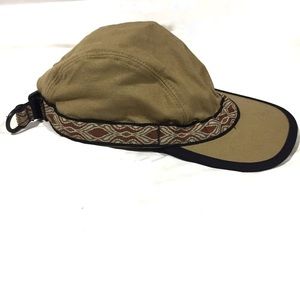 Kavu Tan Strapcap Adjustable Hat Size M